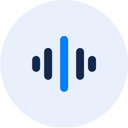Free AI Transcriber DeVoice logo