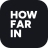Howfarin logo