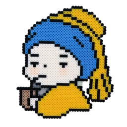 Free Perler and Fuse Bead Pattern Maker – Photo to logo