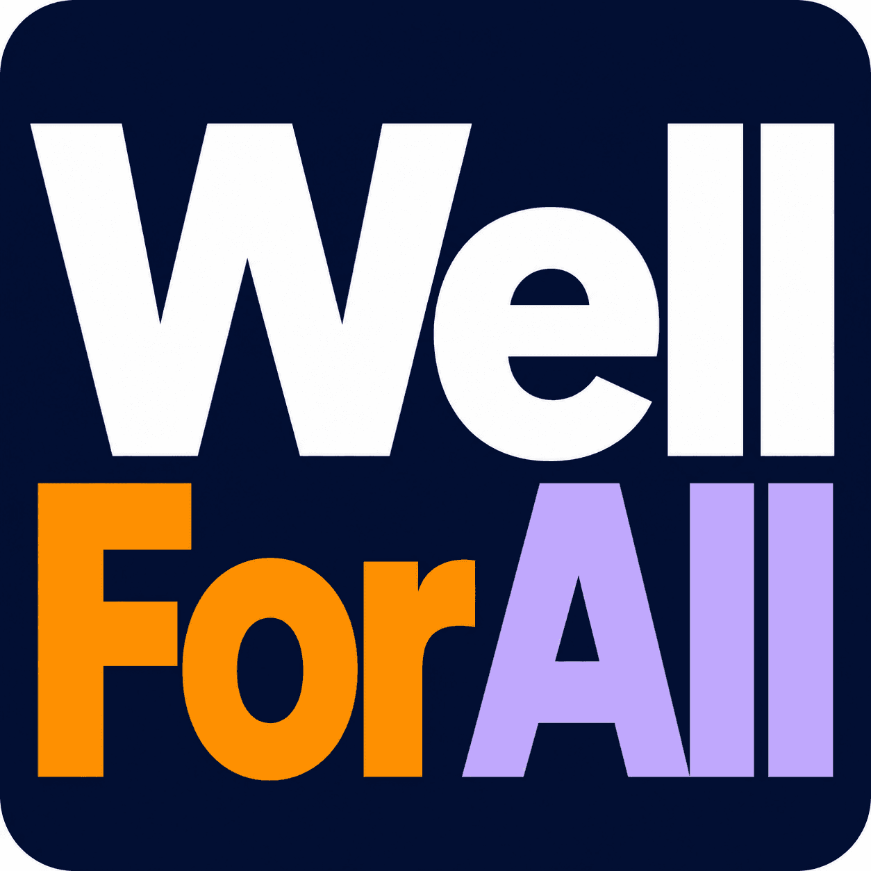 Well ForAll logo